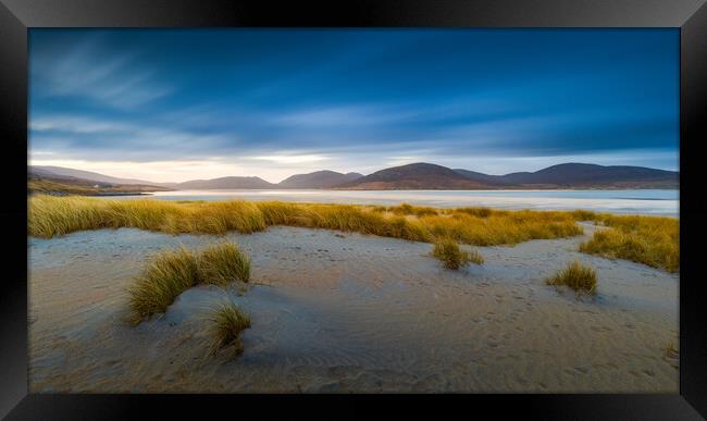 Luskentyre Beach Sunrise Framed Print by Phil Durkin DPAGB BPE4