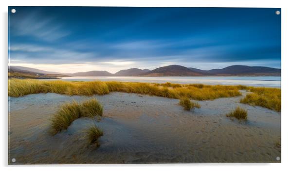 Luskentyre Beach Sunrise Acrylic by Phil Durkin DPAGB BPE4