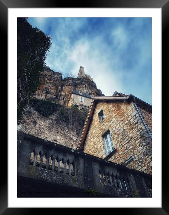 Rocamadour, france Framed Mounted Print by Philip Teale