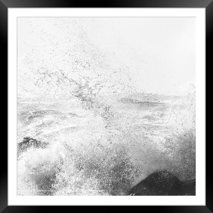 Splash, Ciaran Storm 2023 Framed Mounted Print by Stefano Orazzini