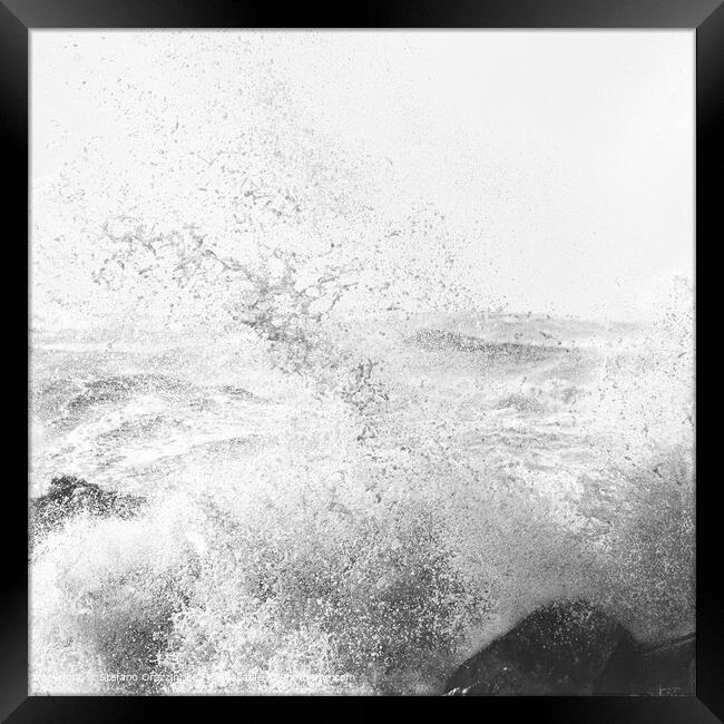 Splash, Ciaran Storm 2023 Framed Print by Stefano Orazzini