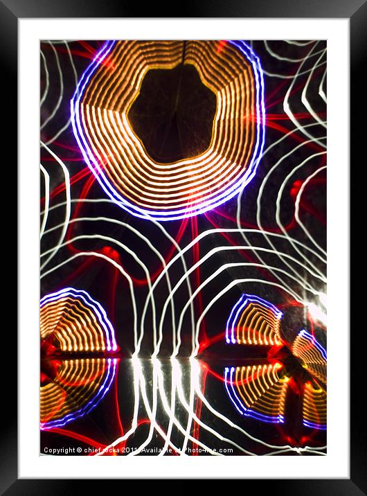 giant kaleido #6 Framed Mounted Print by chief rocka