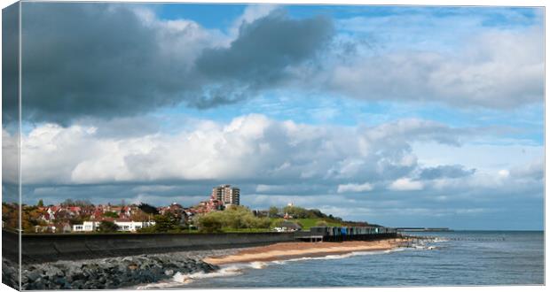 Lovely view over Frinton on Sea Canvas Print by Paula Tracy