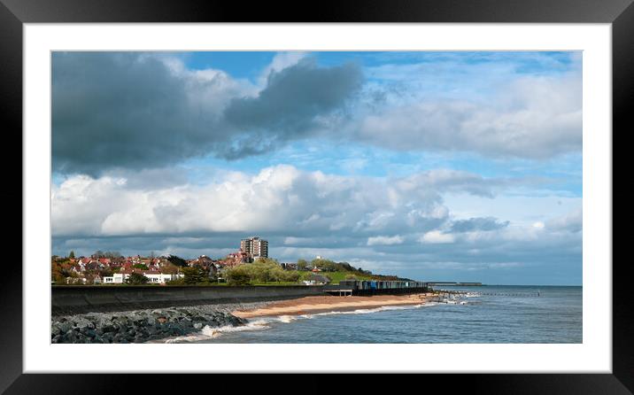 Lovely view over Frinton on Sea Framed Mounted Print by Paula Tracy