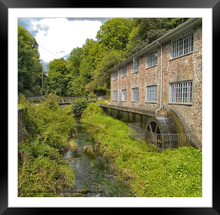 Timeless Mill Architecture Study Framed Mounted Print by Peter Bolton