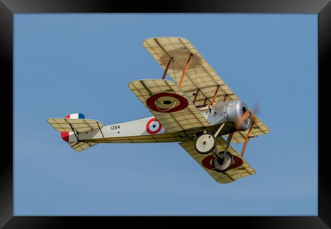 Bristol Scout Bi Plane Framed Print by J Biggadike