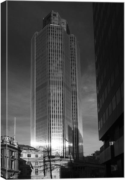 Tower 42 London Canvas Print by David French