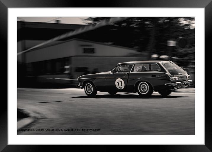 Classic Car 1 Framed Mounted Print by Aleksi Asukas