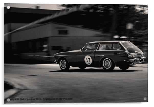 Classic Car 1 Acrylic by Aleksi Asukas