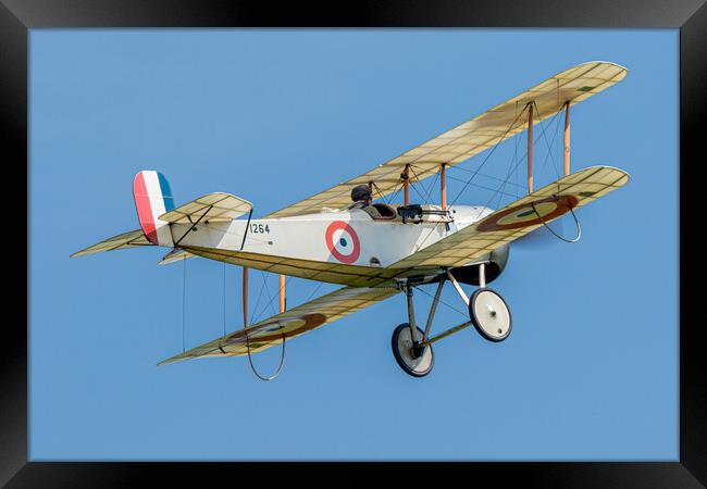Bristol Scout Bi Plane Framed Print by J Biggadike