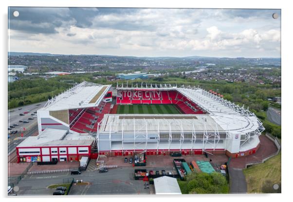 Bet365 Stadium Aerial View Acrylic by Apollo Aerial Photography