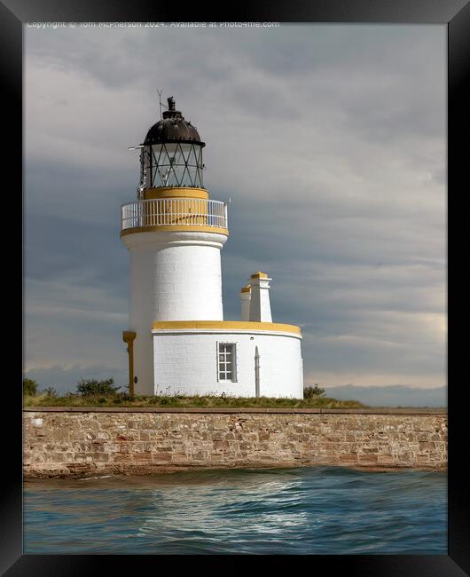 Chanonry Lighthouse Black Isle Framed Print by Tom McPherson