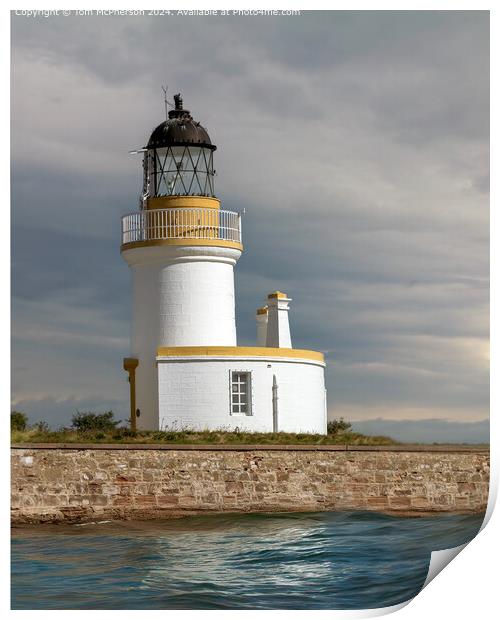 Chanonry Lighthouse Black Isle Print by Tom McPherson
