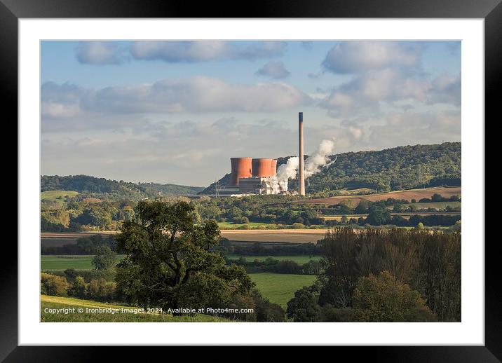 Ironbridge Power Station  Framed Mounted Print by Ironbridge Images