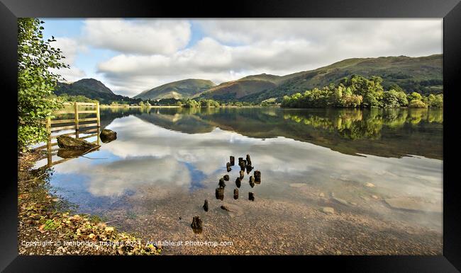 Grasmere Reflections  Framed Print by Ironbridge Images