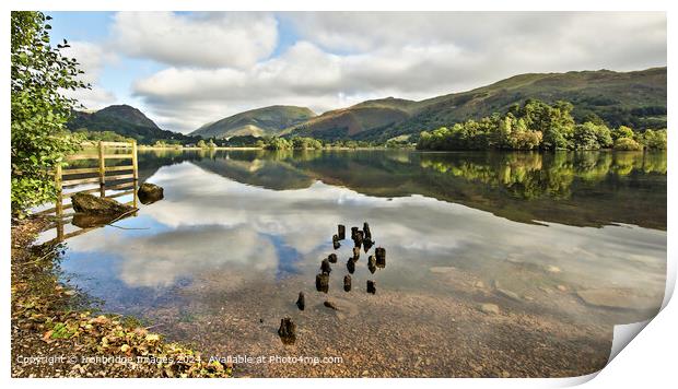 Grasmere Reflections  Print by Ironbridge Images