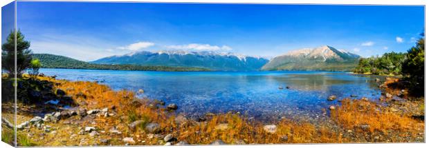 Lake Rotoiti, Nelson Lakes, Tasman New Zealand Canvas Print by Maggie McCall