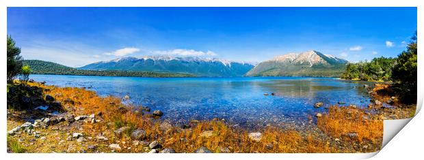 Lake Rotoiti, Nelson Lakes, Tasman New Zealand Print by Maggie McCall