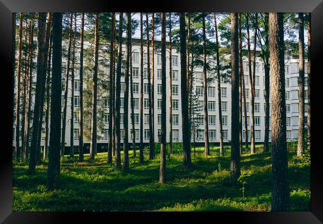 Alvar Aalto Paimio Sanatorium Framed Print by Aleksi Asukas