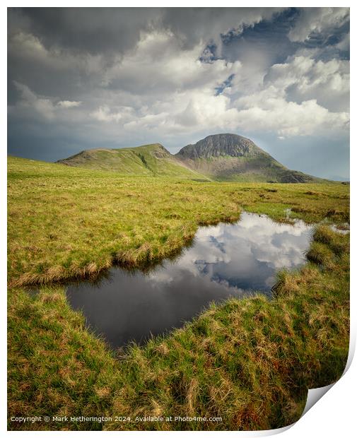 Great Gable, The Lake District Print by Mark Hetherington