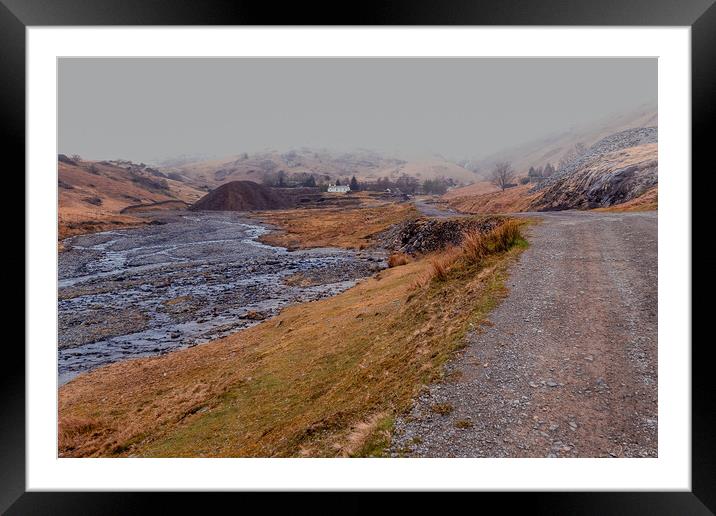 Copper Mine Valley Walk  Framed Mounted Print by Kate Lake