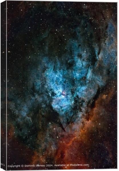 Ethereal Nebula Universe Canvas Print by Dominic Gareau