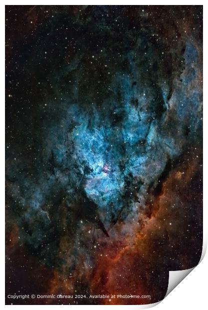 Ethereal Nebula Universe Print by Dominic Gareau