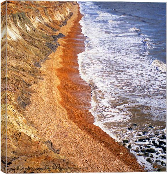 Ebbing Tide  Canvas Print by Paul J. Collins