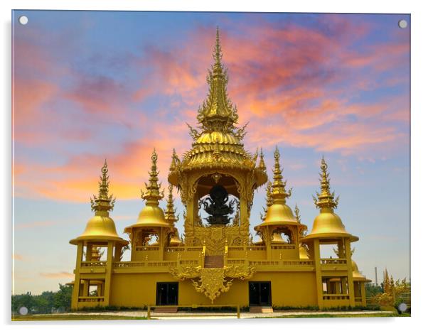 Chiang Rai, Thailand  Acrylic by Alison Chambers