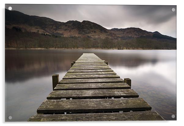 Loch Earn Acrylic by Grant Glendinning