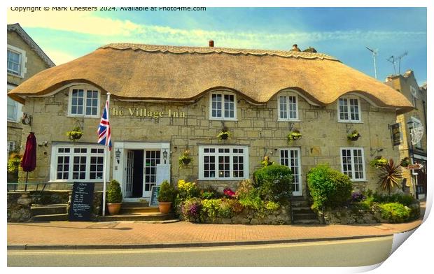 The quaint Village Inn Print by Mark Chesters