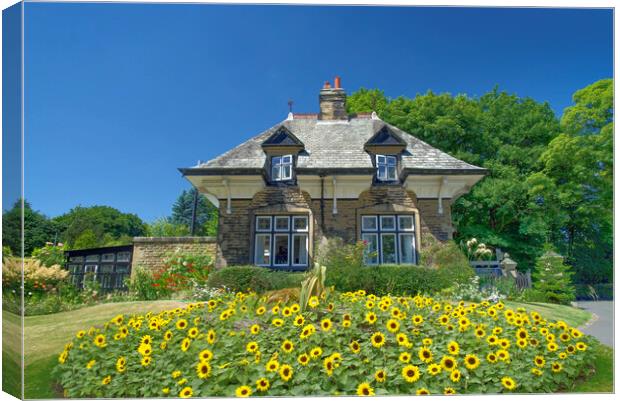 Beaumont Park Huddersfield  Canvas Print by Alison Chambers