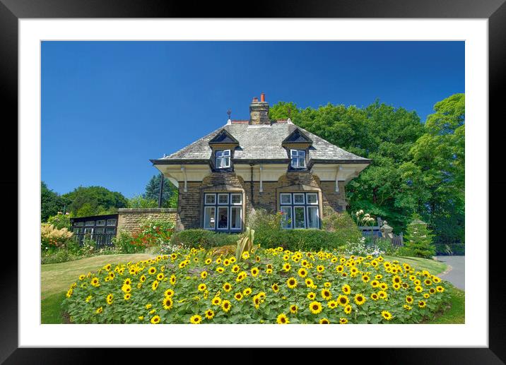 Beaumont Park Huddersfield  Framed Mounted Print by Alison Chambers