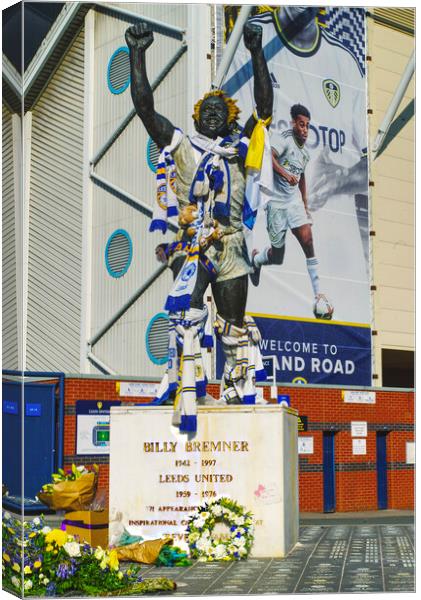 Leeds United Canvas Print by Alison Chambers
