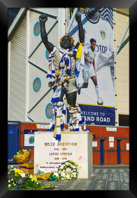 Leeds United Framed Print by Alison Chambers