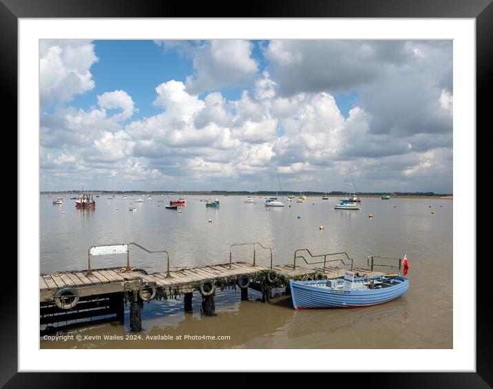 Felixstowe ferry Framed Mounted Print by Kevin Wailes