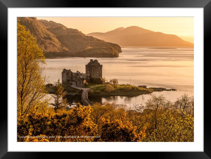 Eilean Donan Castle Framed Mounted Print by Northern Wild