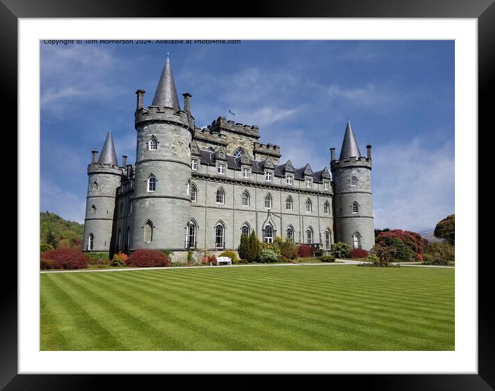 Inveraray Castle  Framed Mounted Print by Tom McPherson