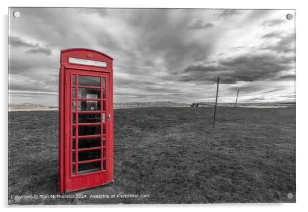 The Phone Box Acrylic by Tom McPherson