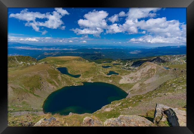 The Seven Rila Lakes in the Rila Mountain, Bulgaria Framed Print by Chun Ju Wu