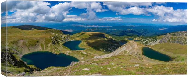 The Seven Rila Lakes in the Rila Mountain, Bulgaria Canvas Print by Chun Ju Wu
