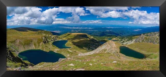 The Seven Rila Lakes in the Rila Mountain, Bulgaria Framed Print by Chun Ju Wu