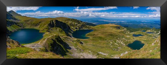 The Seven Rila Lakes in the Rila Mountain, Bulgaria Framed Print by Chun Ju Wu