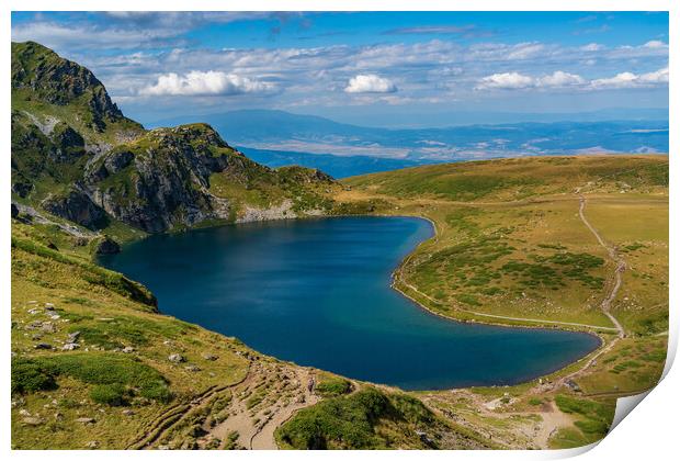The Seven Rila Lakes in the Rila Mountain, Bulgaria Print by Chun Ju Wu
