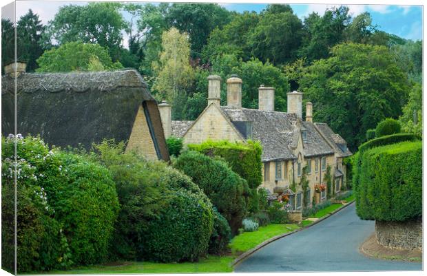 Broad Campden Cotswolds  Canvas Print by Alison Chambers