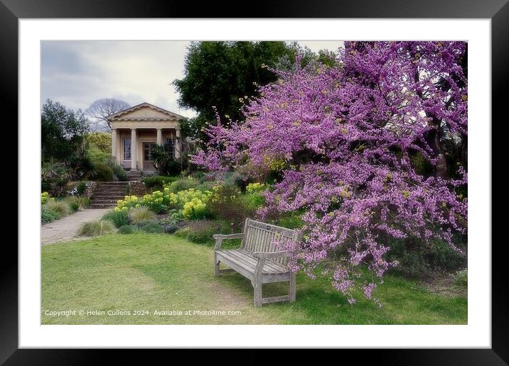 King William's Temple at Kew Gardens Framed Mounted Print by Helen Cullens