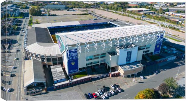 Elland Road Leeds Architecture Canvas Print by Apollo Aerial Photography