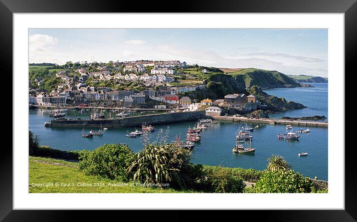 Midsummer in Mevagissey  Framed Mounted Print by Paul J. Collins