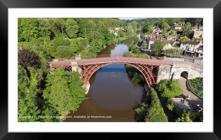 Reflections and shadows Framed Mounted Print by Ironbridge Images