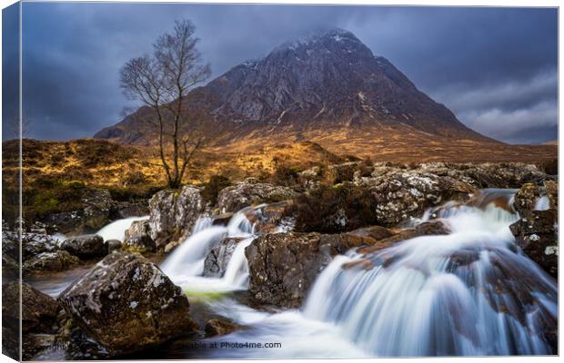 Buachaille Etive Mor, Scotland Canvas Print by Andrew Briggs